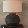 Hnědá keramická stolní lampa Terracotta 62 cm -fv-interier-25