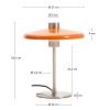 Oranžová kovová stolní lampa Nuvira -fv-interier-25