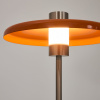 Světle šedá kovová stojací lampa s oranžovým stínidlem Nuvira 130 cm -fv-interier-25