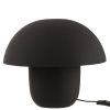 Černá kovová stolní lampa Cordelius 35 cm