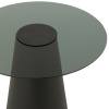 Černý skleněný odkládací stolek Mirage 60 cm -fv-interier-25