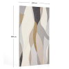 Abstraktní obraz Kave Home Marvilo 200 x 120 cm