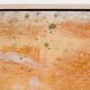 Žlutý abstraktní obraz Kave Home Selnar 47 x 182 cm -fv-interier-25