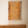 Žlutý abstraktní obraz Kave Home Selnar 90 x 60 cm -fv-interier-25