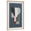 Abstraktní obraz Kave Home Veluni 60 x 90 cm