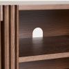 Ořechový TV stolek Kave Home Beyla 180 x 42,5 cm -fv-interier-25