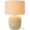 Béžová keramická stolní lampa Mia 64 cm