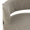 Šedé bouclé křeslo Fluffy -fv-interier-25