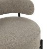 Šedé bouclé křeslo Fluffy -fv-interier-25