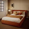 Oranžový vaflový pléd Kave Home Nulina 130 x 170 cm -fv-interier-25