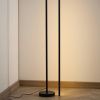 Černá kovová stojací LED lampa Kave Home Bow 120 cm -fv-interier-25