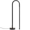 Černá kovová stolní LED lampa Kave Home Bow 60 cm