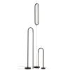 Černá kovová stolní LED lampa Kave Home Bow 60 cm