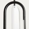 Černé kovové napínací LED světlo Kave Home Bow Ø 16 cm -fv-interier-25