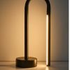 Černá kovová stolní lampa Bow -fv-interier-25