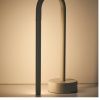 Šedá kovová stolní LED lampa Kave Home Bow -fv-interier-25