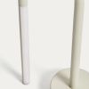 Šedá kovová stolní LED lampa Kave Home Bow -fv-interier-25