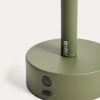 Zelená kovová stolní LED lampa Bow -fv-interier-25