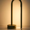 Zelená kovová stolní LED lampa Bow -fv-interier-25