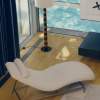 Žluto-hnědá keramická stojací lampa Mavran 146 cm -fv-interier-25
