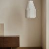 Bílé závěsné světlo Kave Home Somar Ø 30 cm -fv-interier-25