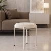 Krémově bílá čalouněná stolička Unique Furniture Pelican 48 cm -fv-interier-25