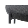 Tmavě šedá čalouněná stolička Unique Furniture Pelican 48 cm -fv-interier-25