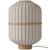 Dubová stojací lampa Lucén 59 cm