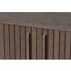 Tmavá dubová komoda Unique Furniture Meta 140 cm -fv-interier-25