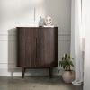 Tmavá dubová komoda Unique Furniture Meta 100 cm -fv-interier-25