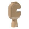 Béžová kovová váza Gianna 31 cm -fv-interier-25