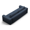 Královsky modrá rozkládací pohovka MICADONI Victor 246 cm