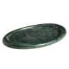 Zelený mramorový tác Kave Home Lenorel 43 x 28 cm