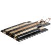 Béžovo-černé mramorové servírovací prkénko kave home Surne 30 x 18 cm