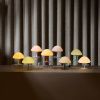 Olivově zelená skleněná stolní lampa Halo Design Mini Mush 17 cm -fv-interier-25