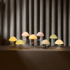 Šedá skleněná stolní lampa Halo Design Mini Mush 17 cm -fv-interier-25