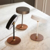 Bílá kovová nabíjecí stolní LED lampa Halo Design On the Move 19 cm -fv-interier-25