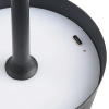 Černá kovová stolní LED lampa Bradford 37 cm -fv-interier-25