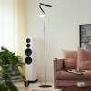 Černá kovová stojací LED lampa Halo Design Slim Uplight 170 cm -fv-interier-25
