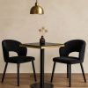 Černý mramorový bistro stolek Richmond Zenza 50 x 50 cm -fv-interier-25