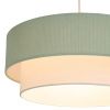 Zelené závěsné světlo Kave Home Bianella Ø 40 cm -fv-interier-25