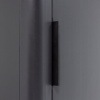 Černá dřevěná komoda Gunnar 45 x 39 cm  -fv-interier-25