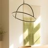 Černé kovové závěsné LED světlo Halo Design Tilt 60 cm -fv-interier-25