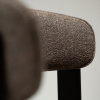 Hnědá bouclé jídelní židle DAN-FORM Duct s područkami -fv-interier-25