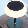 Tmavě zelená kovová nabíjecí stolní LED lampa Halo Design Solar 19 cm -fv-interier-25