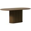 Tmavý dubový jídelní stůl Unique Furniture Nola 180 x 95 cm