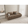 Tmavě béžová sametová rozkládací pohovka Cosmopolitan Design Linz 250 cm -fv-interier-25