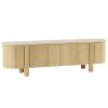 Dubový TV stolek Cecile 200 x 48 cm