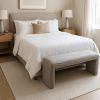 Hnědošedá čalouněná lavice Somcasa Catania 100 cm -fv-interier-25