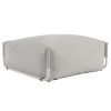 Světle šedý zahradní modul/podnožka Kave Home Square 101 x 101 cm